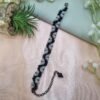 20250922_055516 "Stormy Vine" Grey & Black Crystal Bracelet