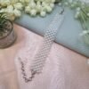 Pearl & Crystal Woven Cuff Bracelet