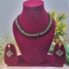 "Golden Twilight" Black & Amber Crystal Necklace Set