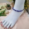 "Royal Sapphire" Blue Crystal Minimalist Anklet
