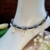 "Mystic Shores" Cowrie Shell & Iridescent Crystal Anklet