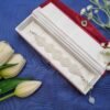 20251127_193724 "Snowfall Elegance" White Crystal & Bead Bracelet