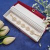 "Vintage Romance" Cream Pearl Flower Cluster Bracelet