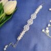 20251127_204425 "Crystal Frost" Pearl & Snowflake Bracelet