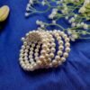 20251130_164855 Classic White Pearl Spiral Wrap Bracelet