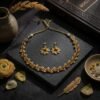 "Sunshine Bloom" Yellow & White Floral Vine Choker Set